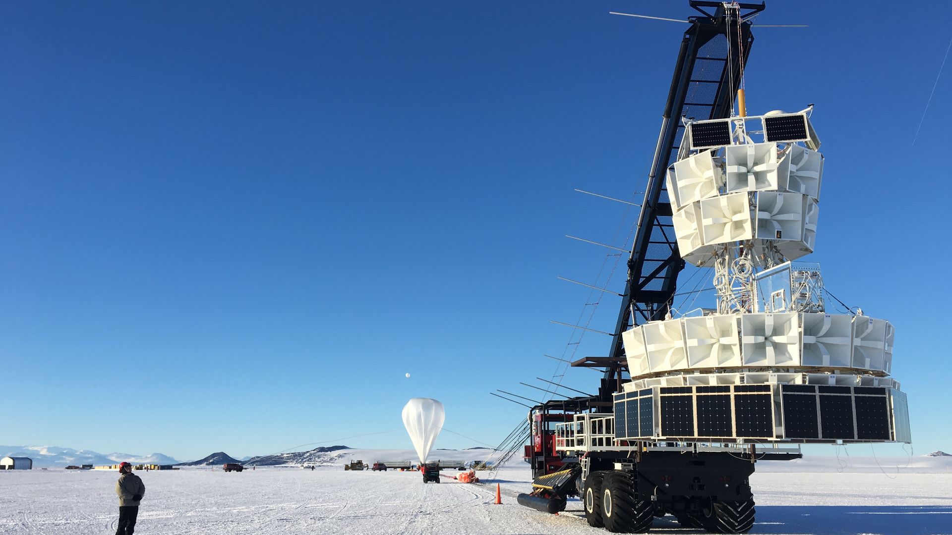 The second of three missions as part of NASA’s Antarctica Long Duration Balloon Flight Campaign was successfully launched at 8:10 a.m. EDT, Dec. 2.
The Antarctic Impulsive Transient Antenna (ANITA) from the University of Hawaii at Manoa was launched from 