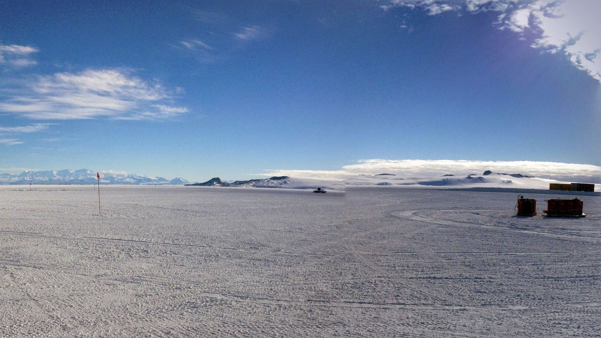 One of a set of photos related to the ANITA (Antarctic Impulsive Transient Antenna) instrument. Credit: Ryan Nichol (UCL Physics & Astronomy)