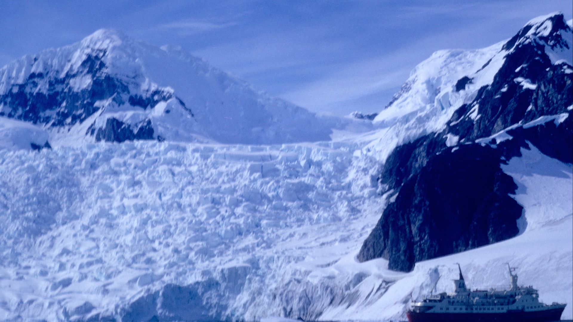 Lindbald Explorer Paradise Bay Antarctica, 1970
