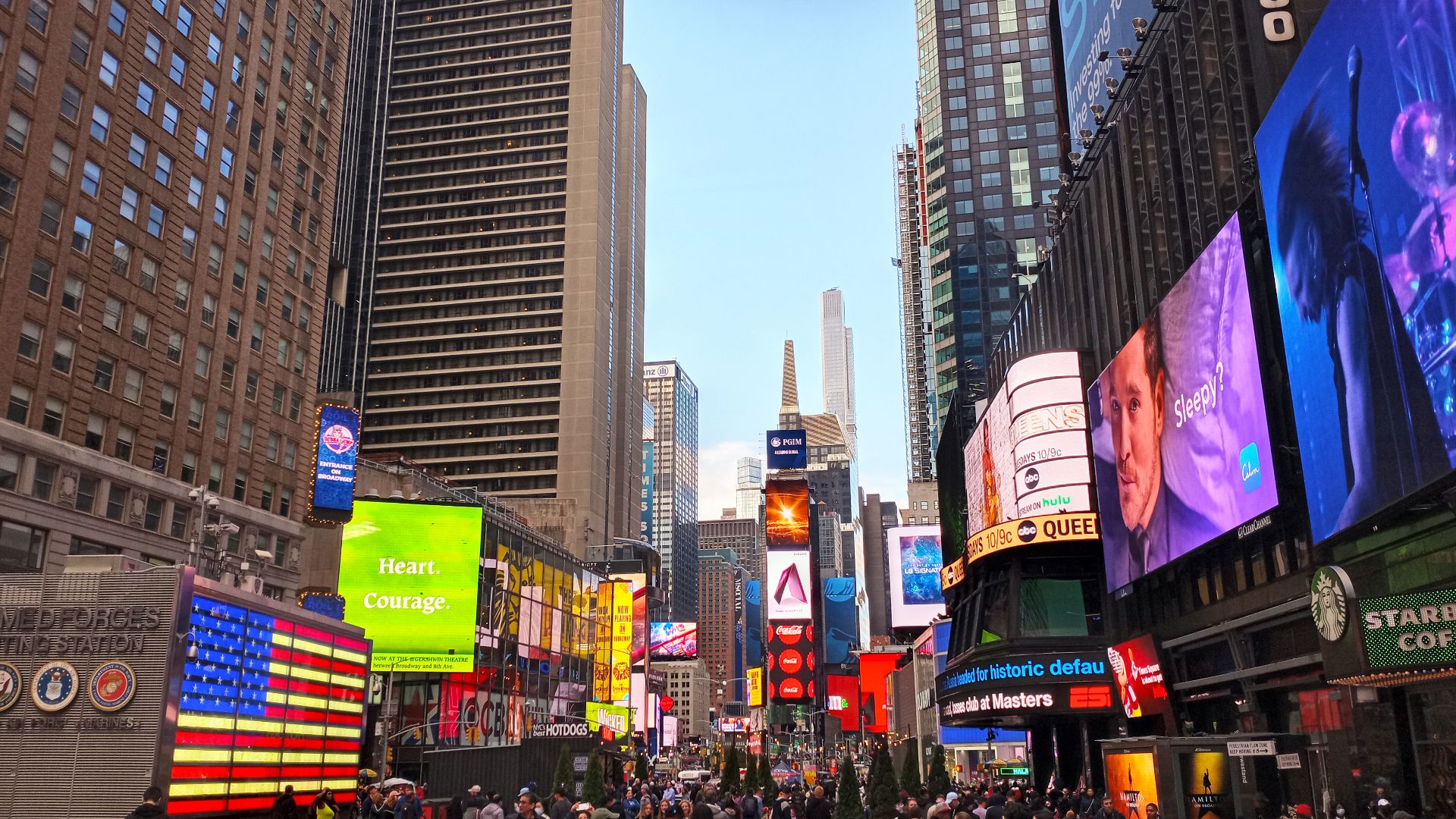 Times Square April 2022 by Don Ramey Logan