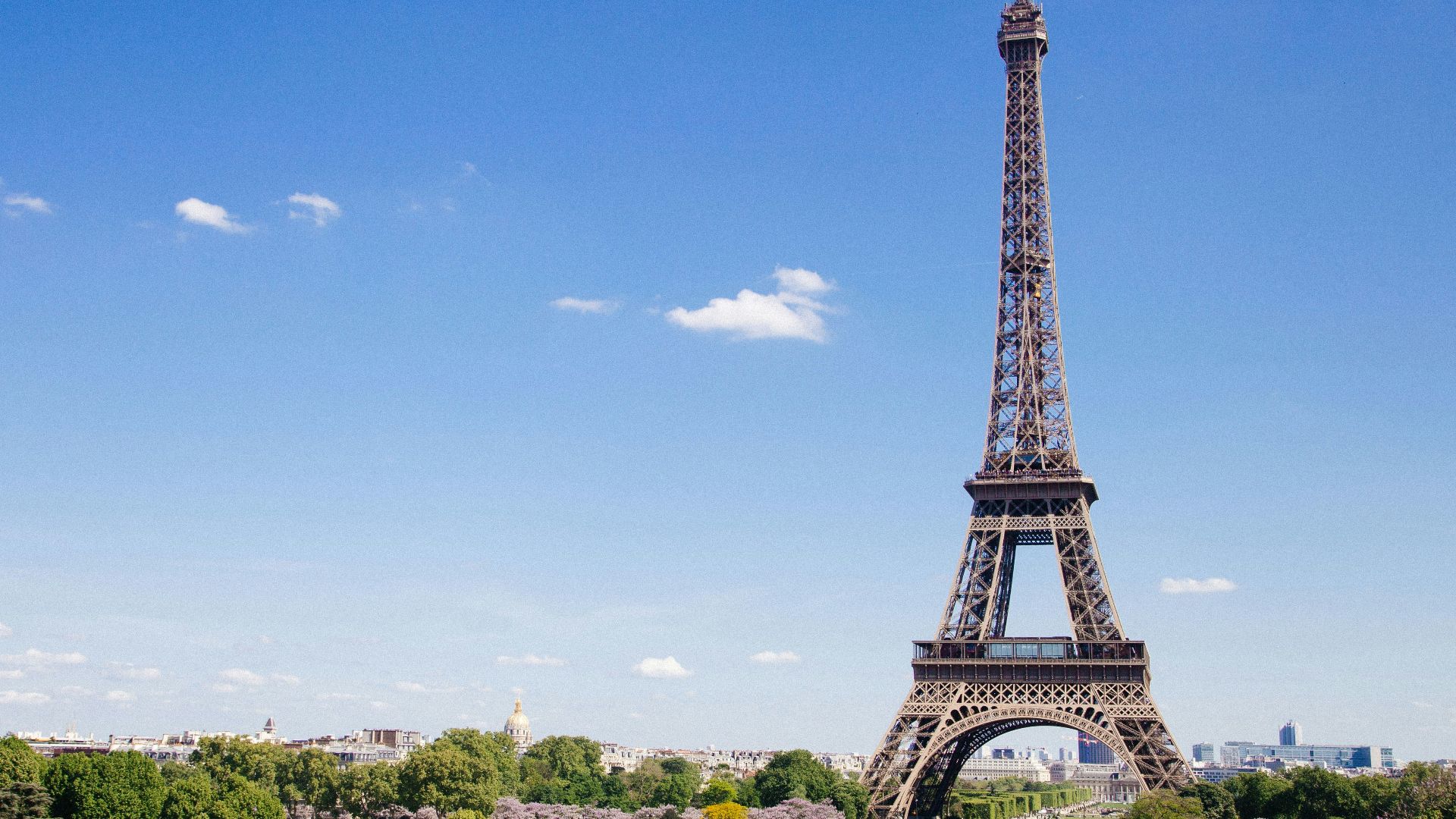 Eiffel Tower at Paris, France