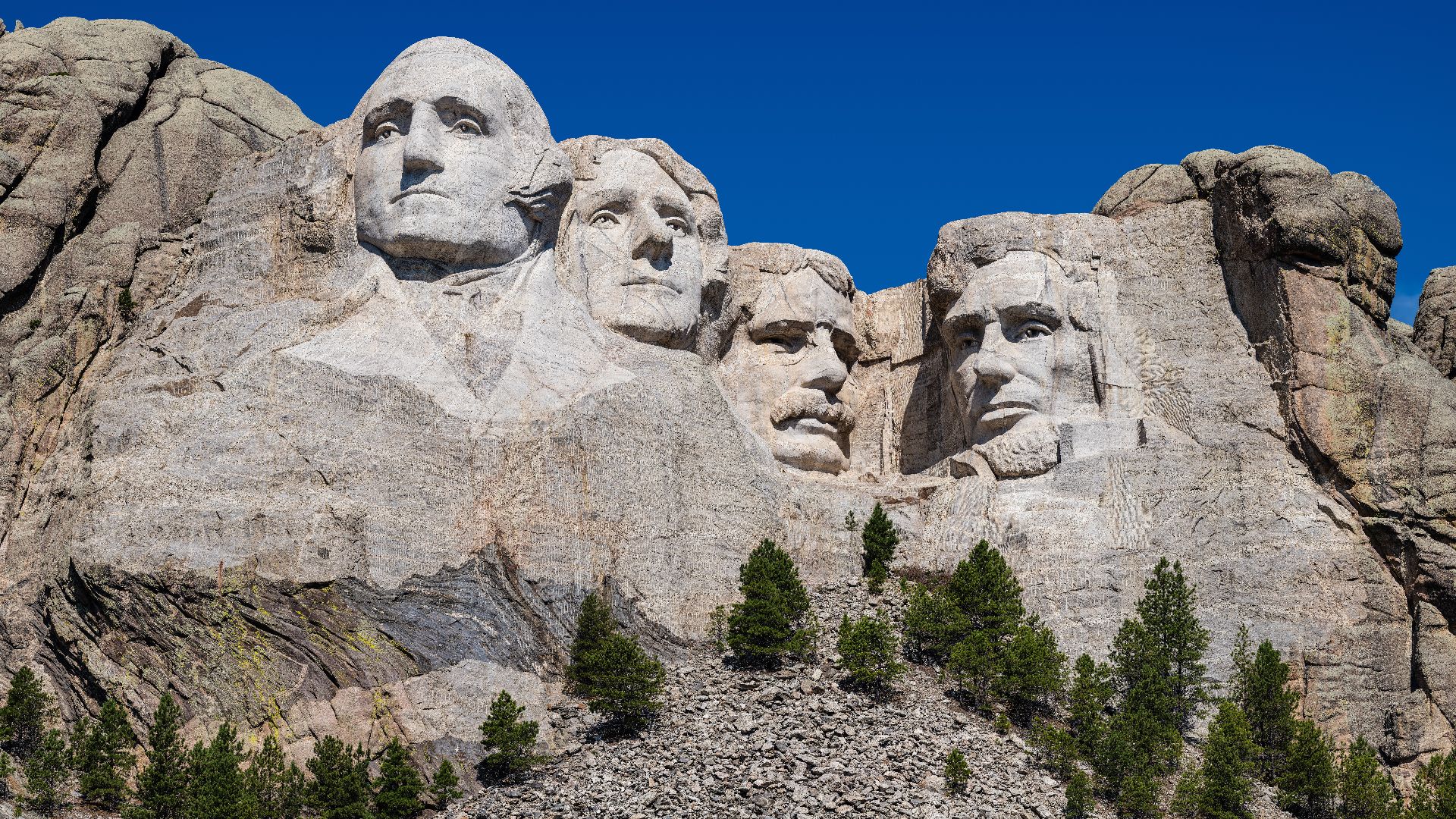 Mount Rushmore National Memorial in South Dakota, United States