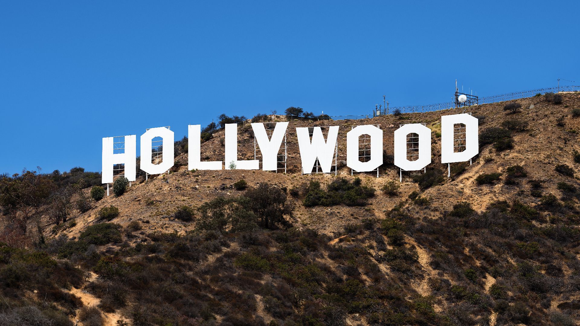Hollywood Sign in Los Angeles, California