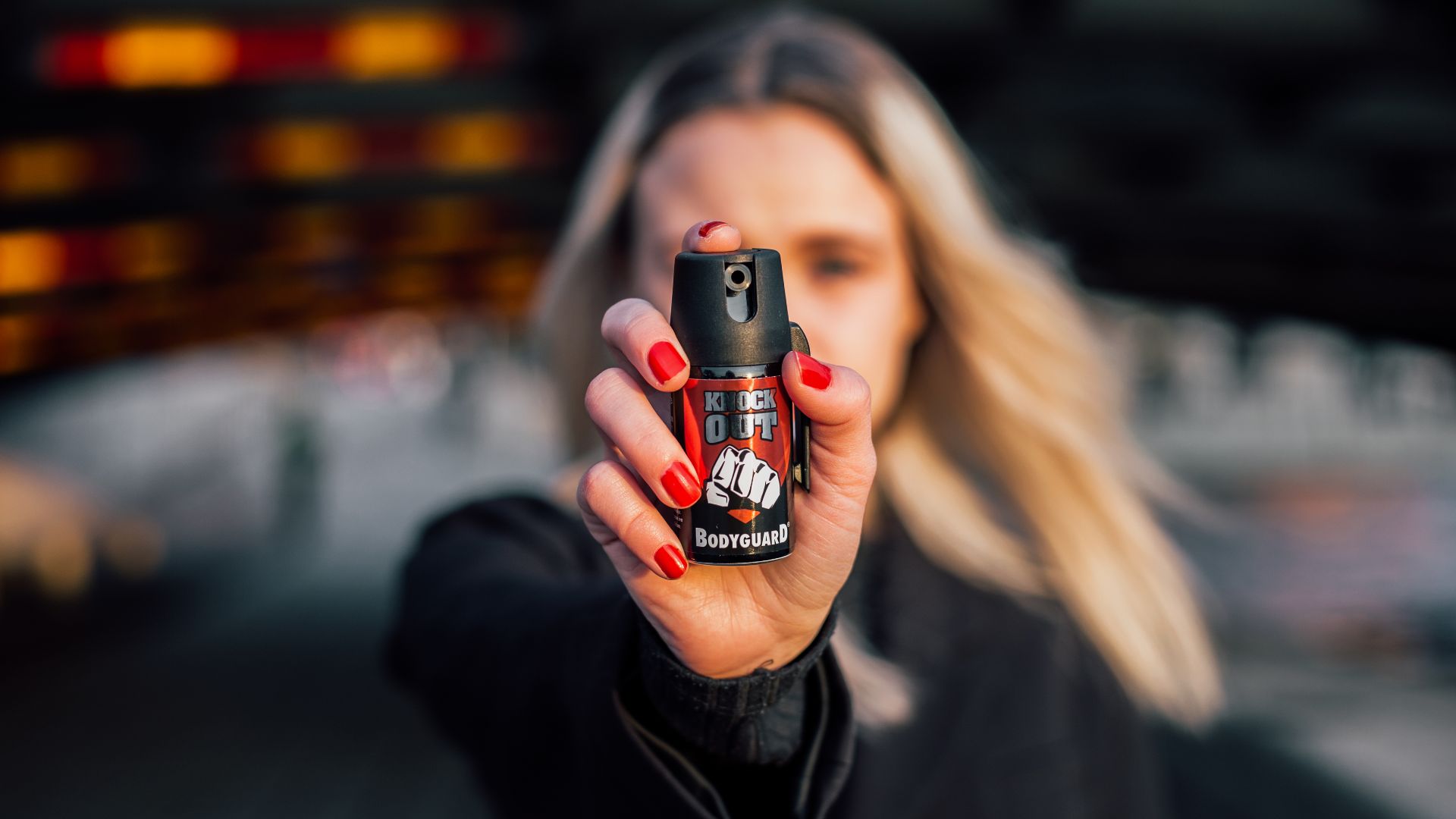 Pepper spray, self defence spray, Bodyguard Knock Out