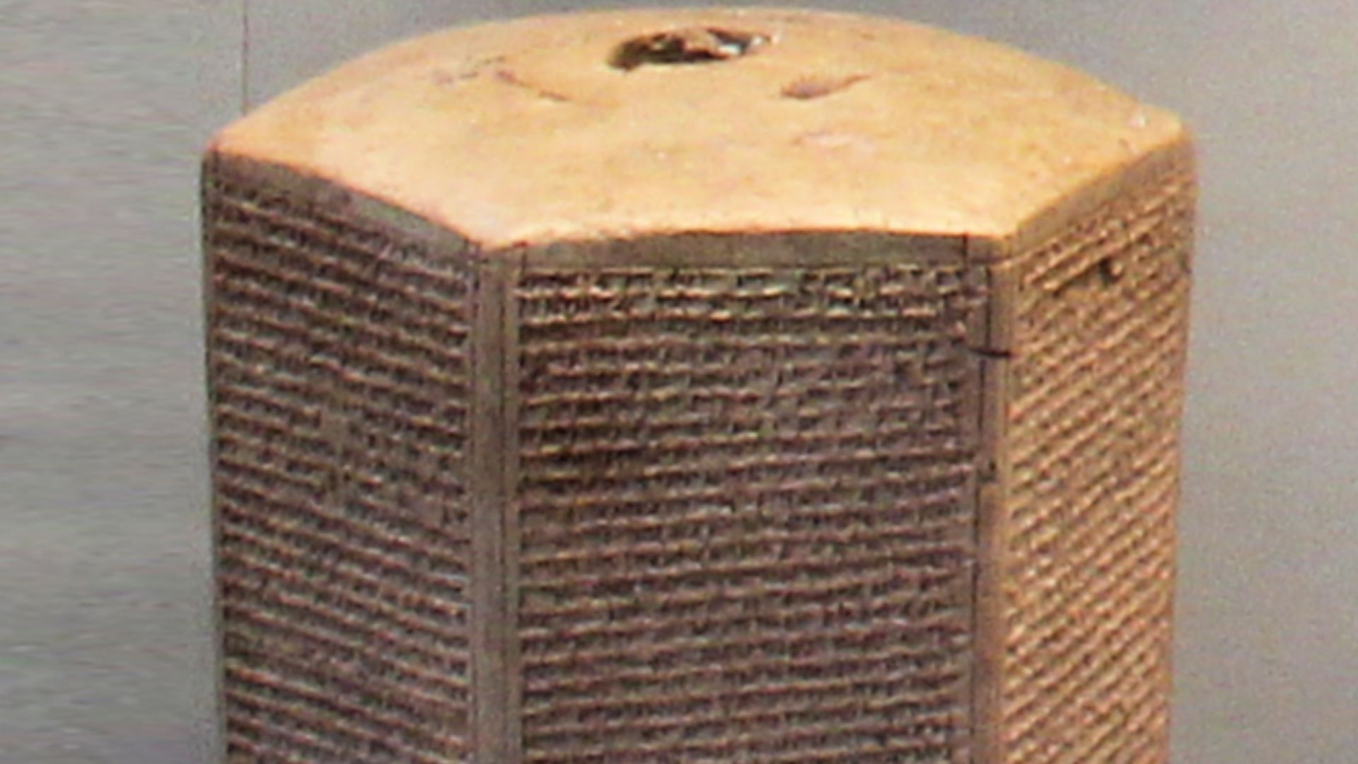 Taylor Prism, British Museum