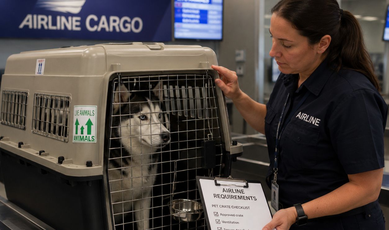 Cargo check for live animals
