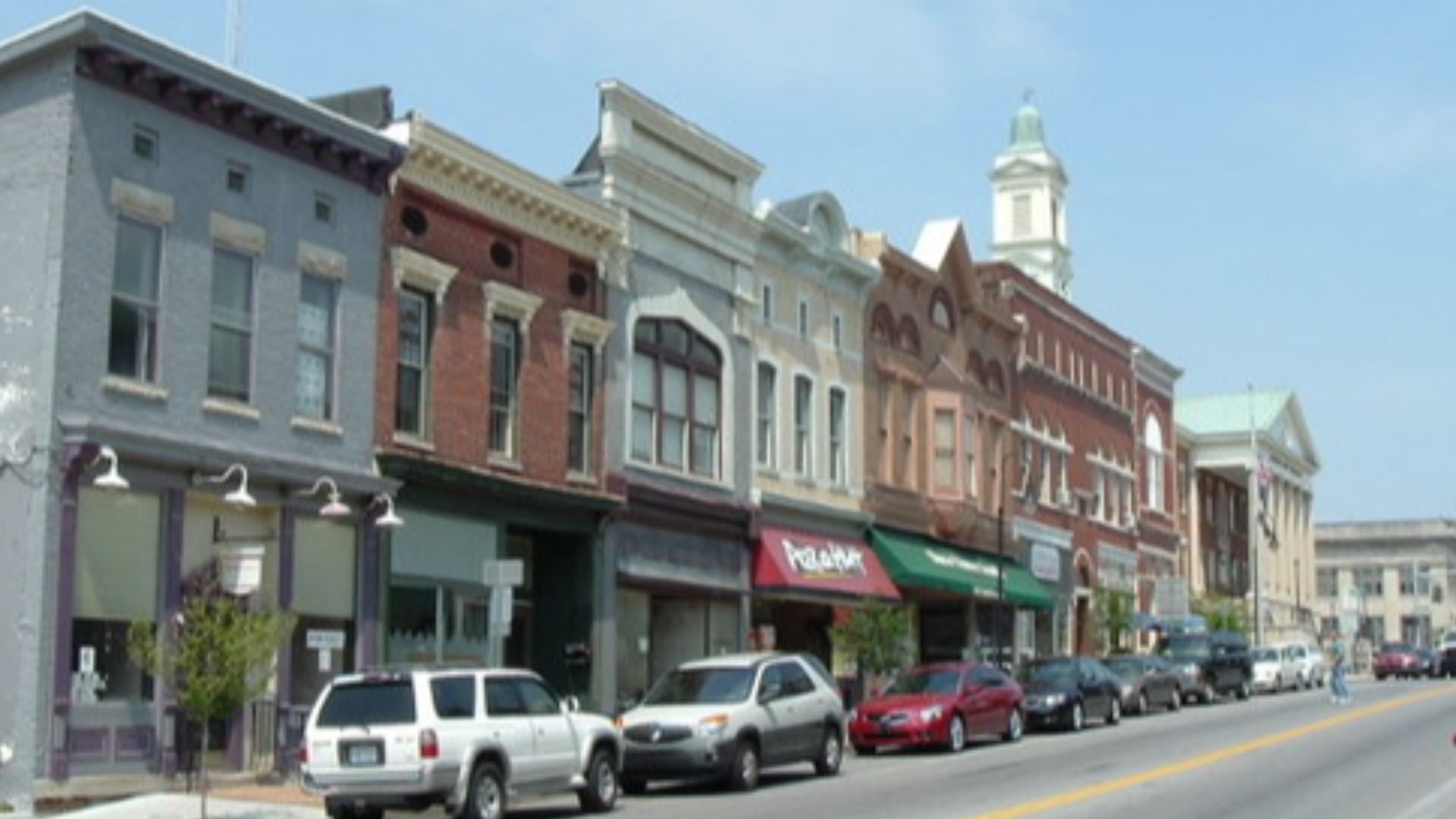 Main Street in Versailles KY