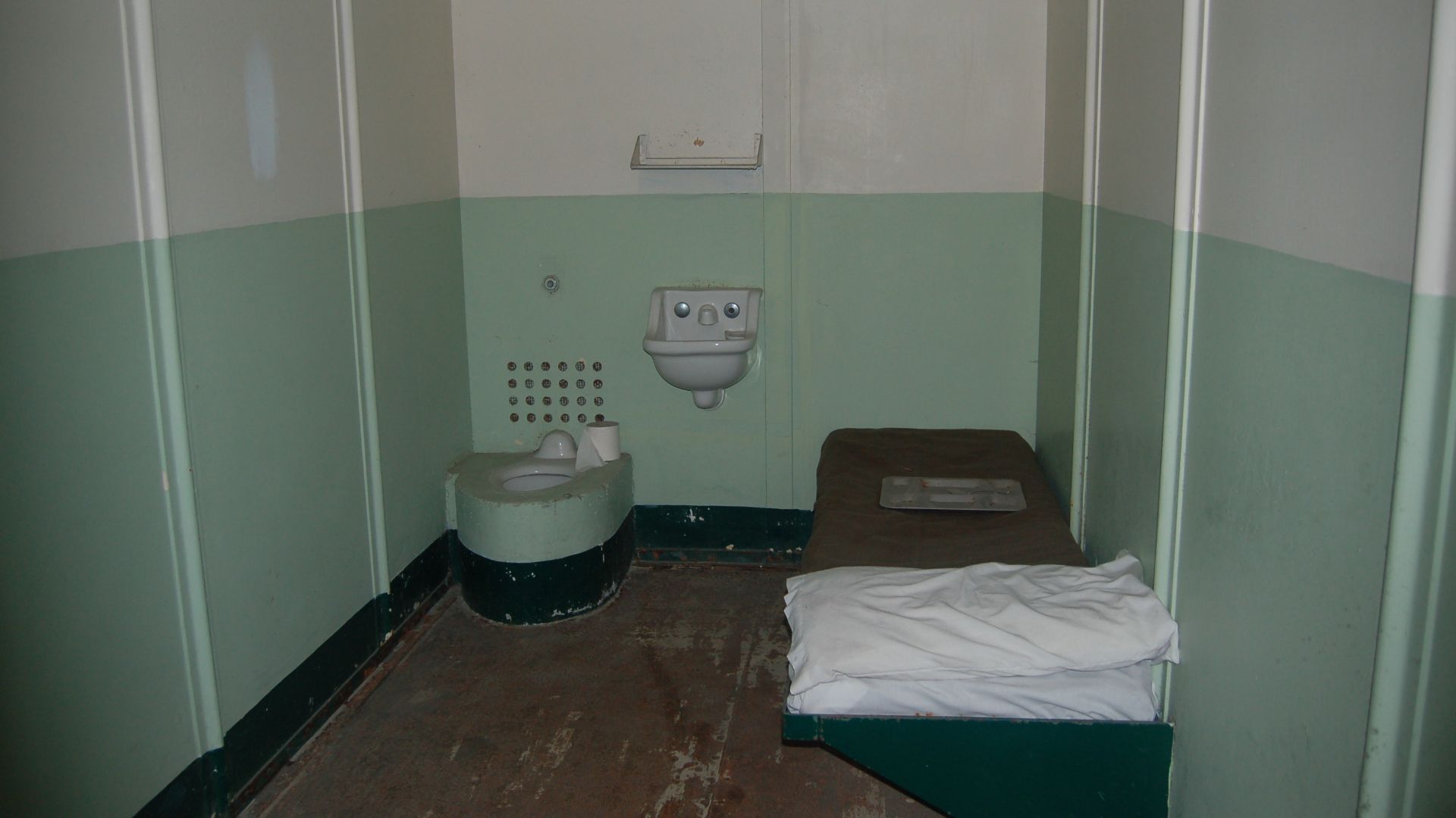 Inside An Alcatraz Cell