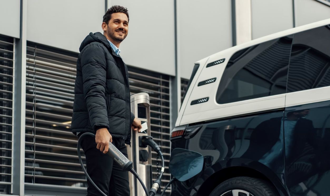 EV charging stop