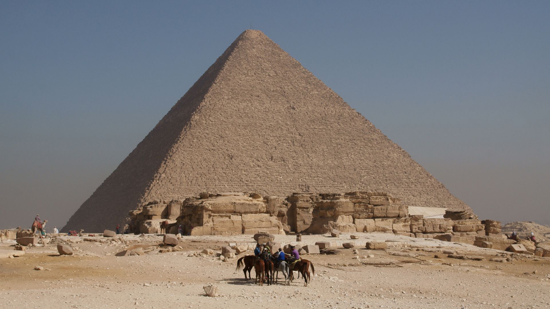 Great Pyramid of Giza.
