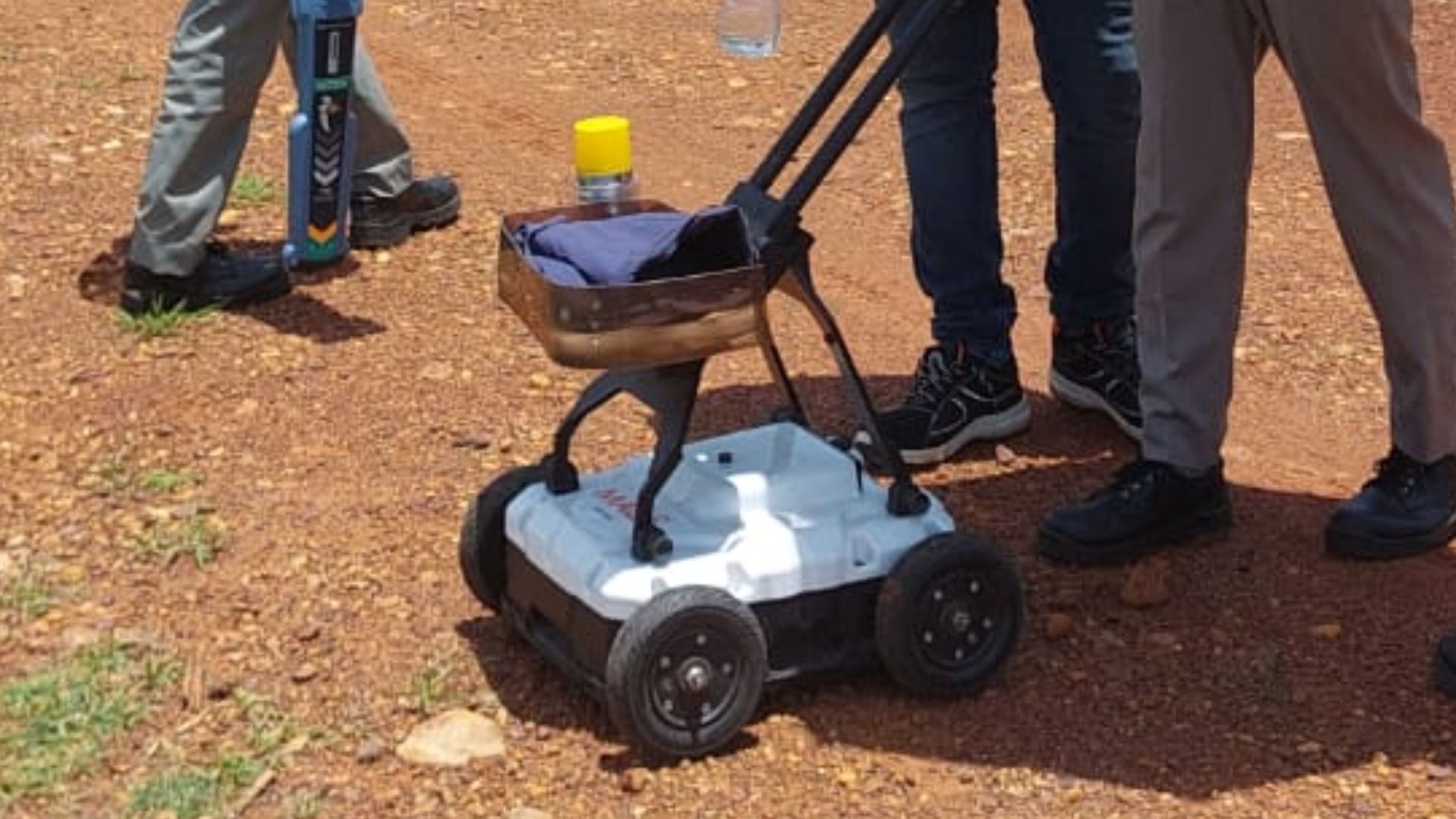 Ground-penetrating radar (GPR) for Solar Plant