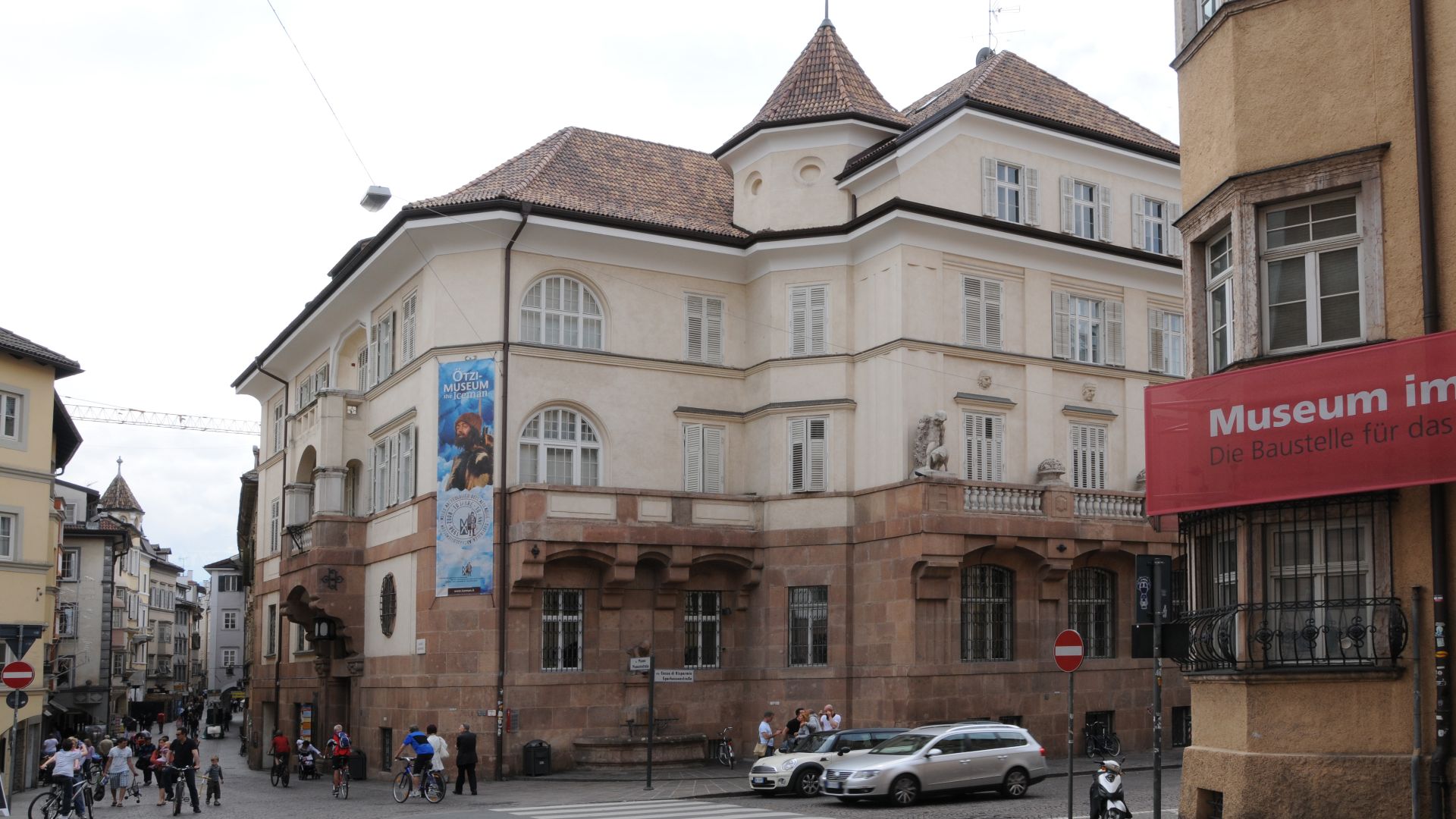 Archeological museum of South Tyrol, Bozen (it: Bolzano), home of the famous iceman