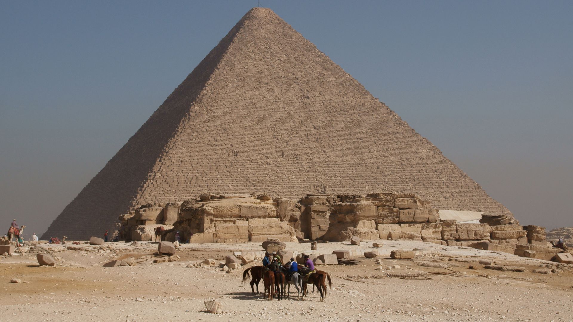 Great Pyramid of Giza.