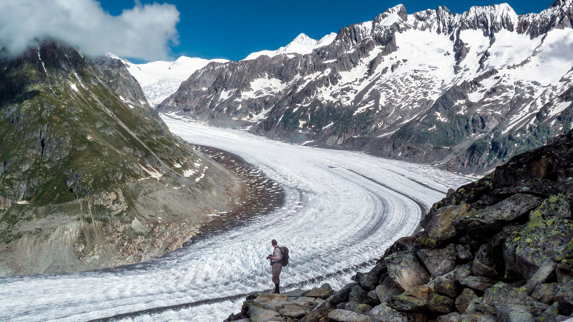 Jungfrau Aletsch Glacier