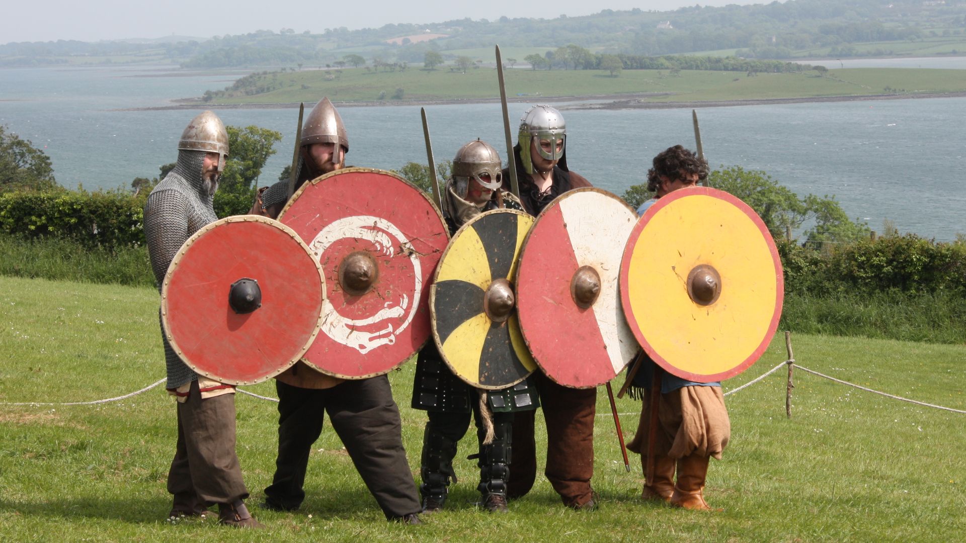 Magnus Barelegs Viking Festival, Delamont Country Park, Killyleagh, County Down, Northern Ireland, June 2012