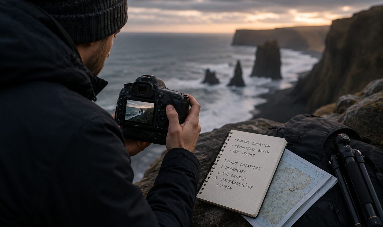Photographer captures coastal sunset moment