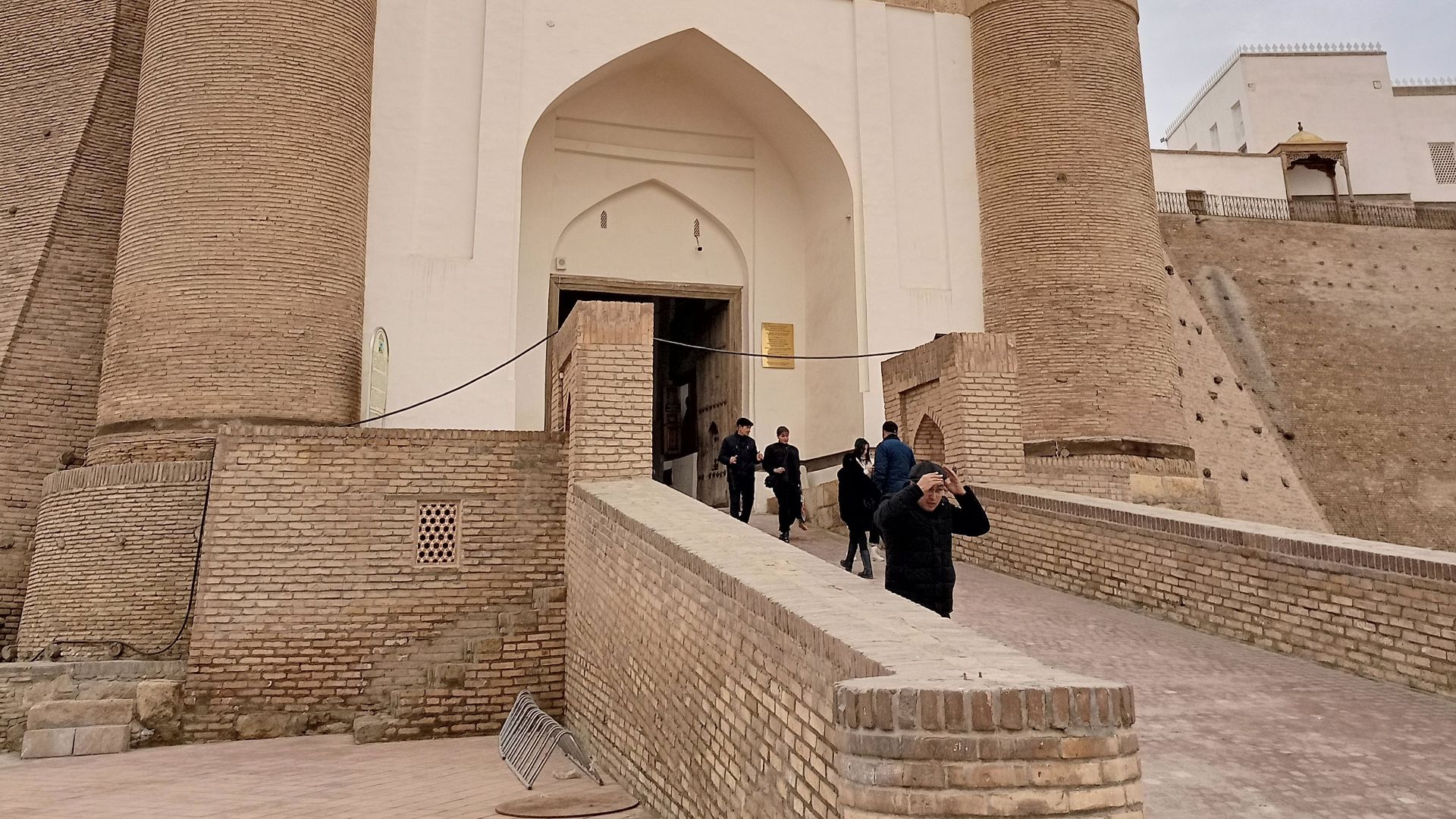 Explore the majestic Ark of Bukhara fortress, a significant landmark in Uzbekistan's cultural heritage.