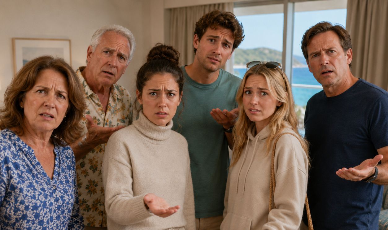 Confusion at the coastal getaway