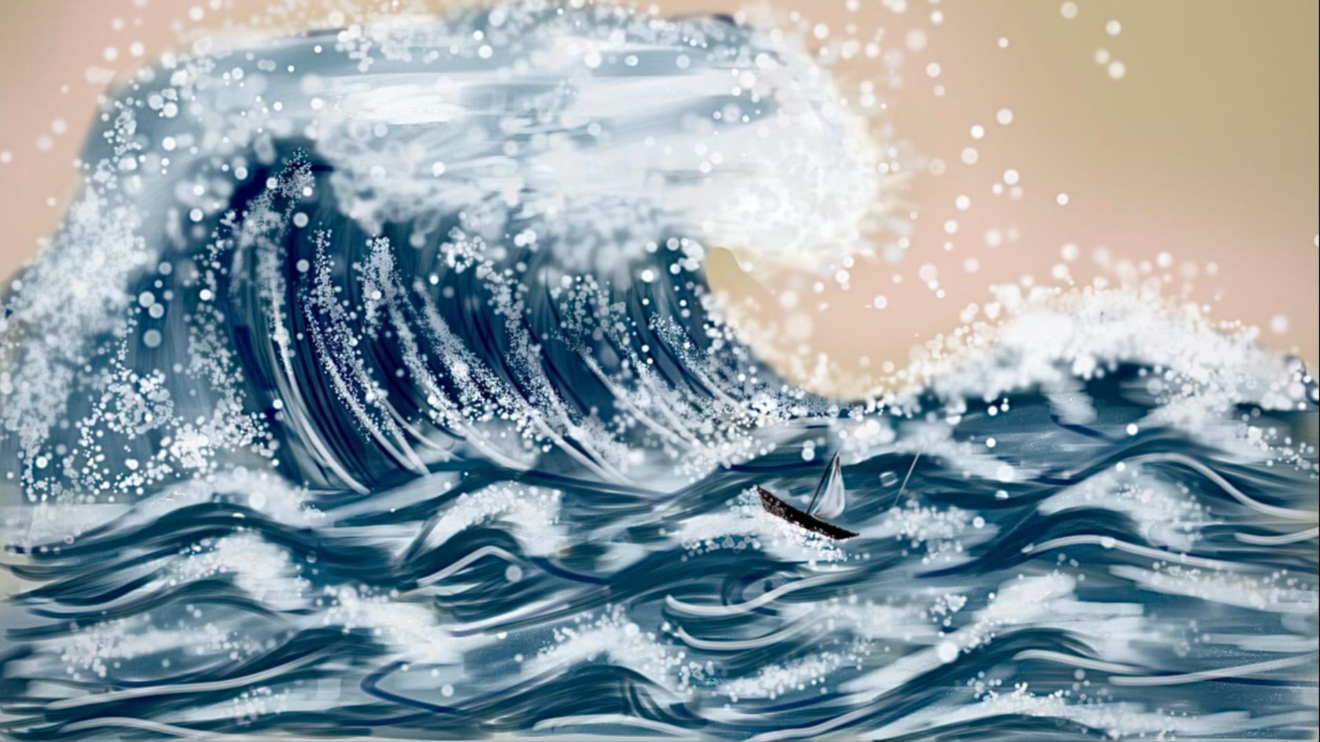 rogue wave drawing