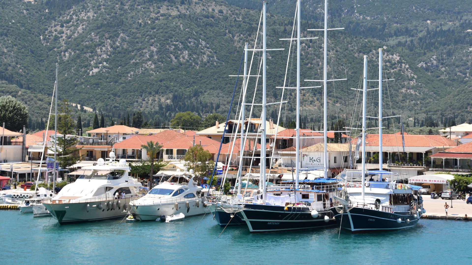 2018 in Lefkada, Nidri Port