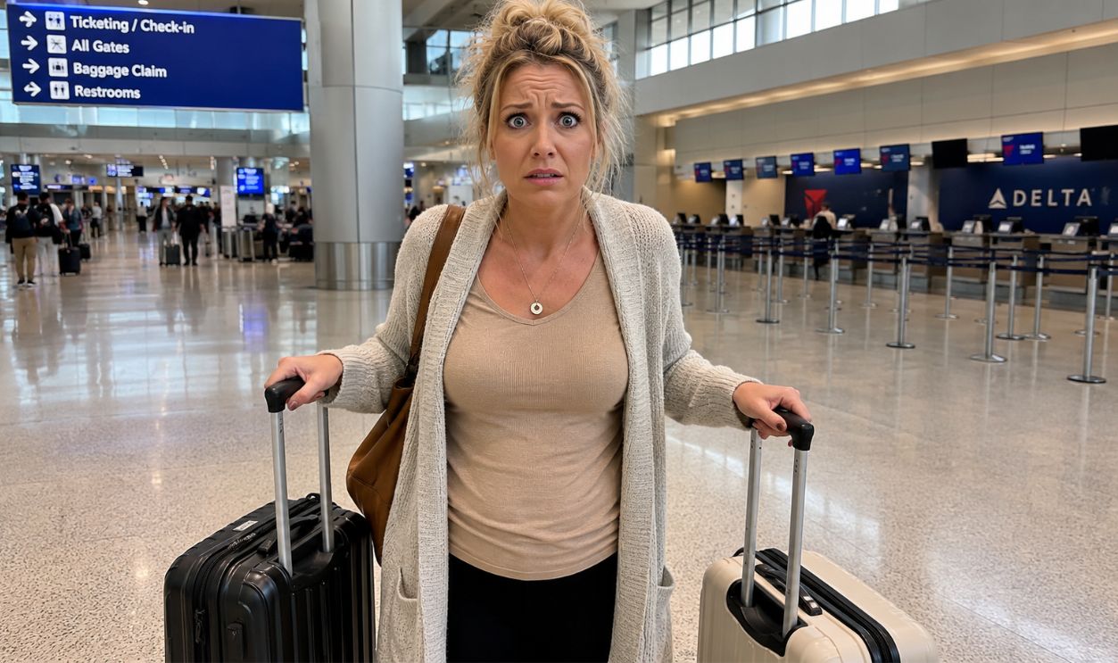 My airline changed our departure time by 18 hours