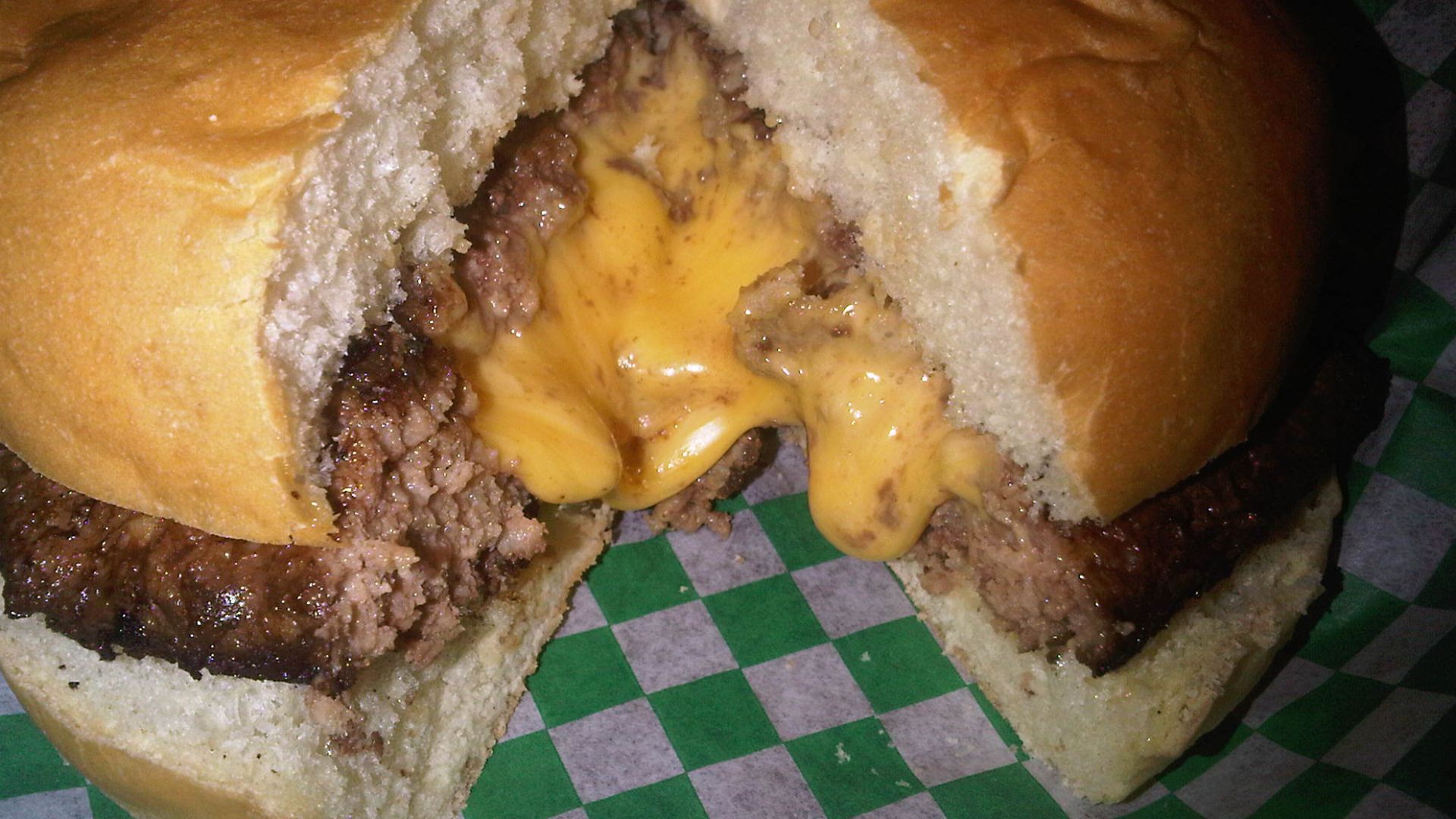 A Juicy Lucy from Minneapolis's 5-8 Club.