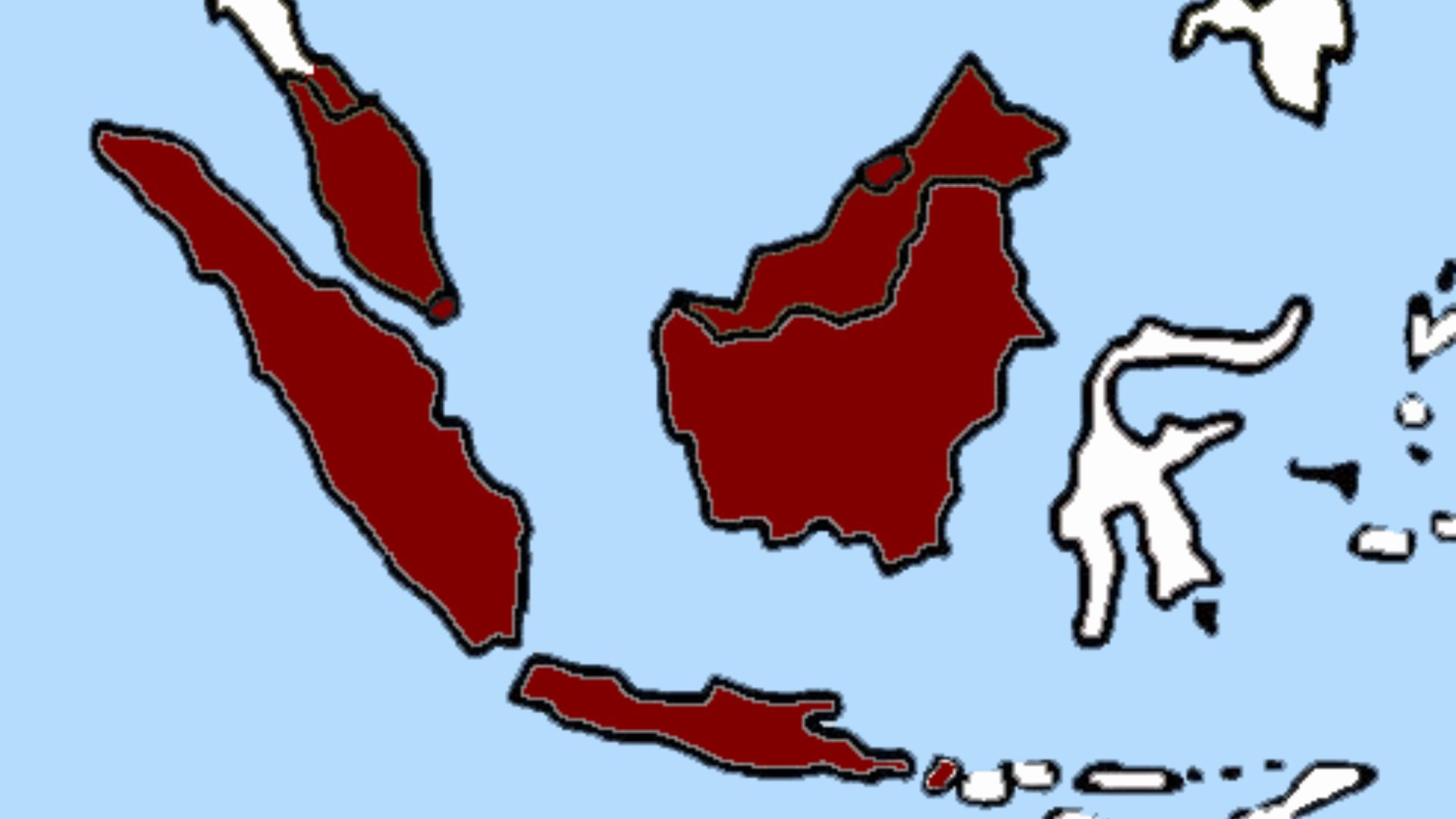 Sundaland map