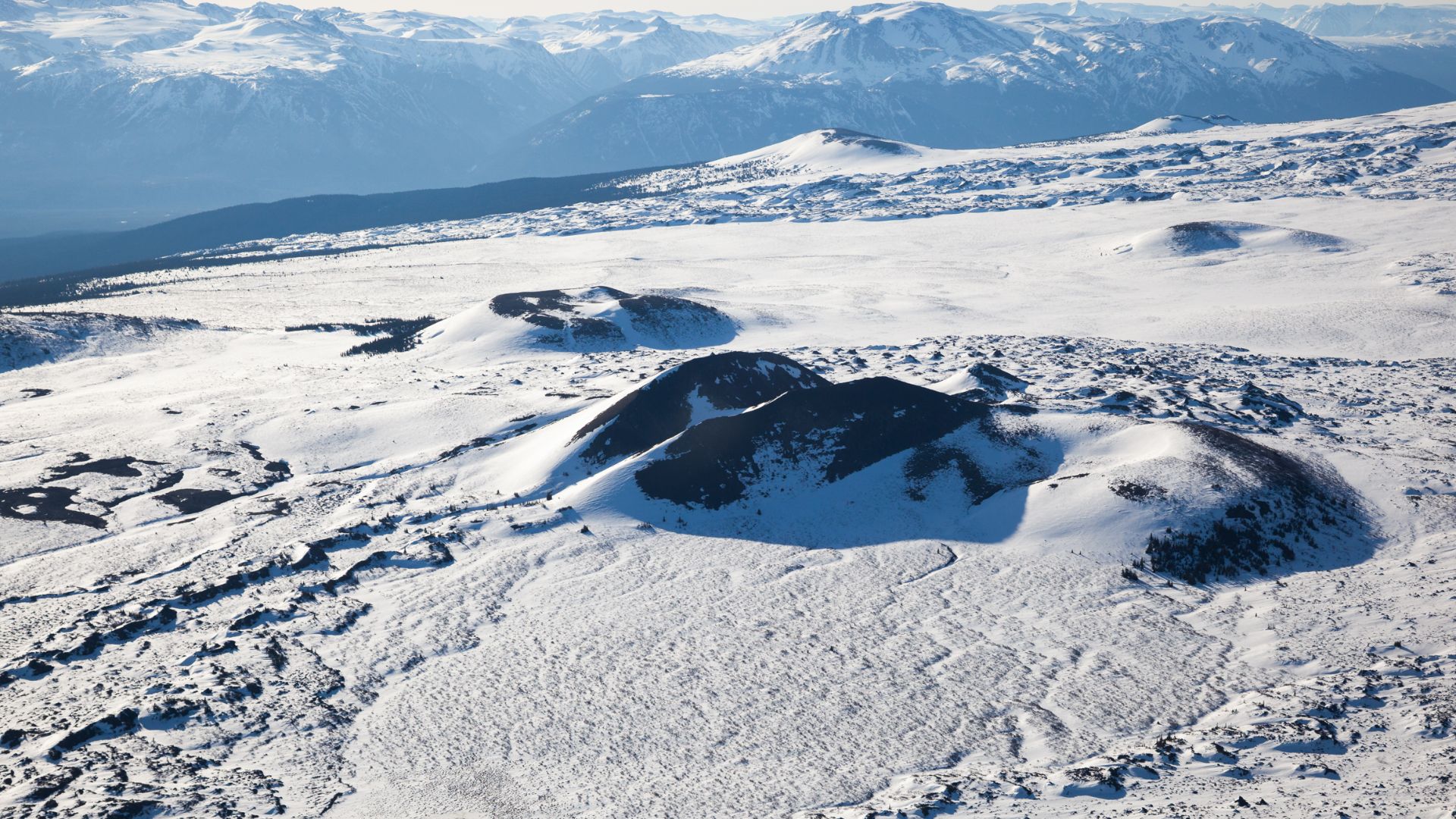 Mount Edziza volcano, northern British Columbia