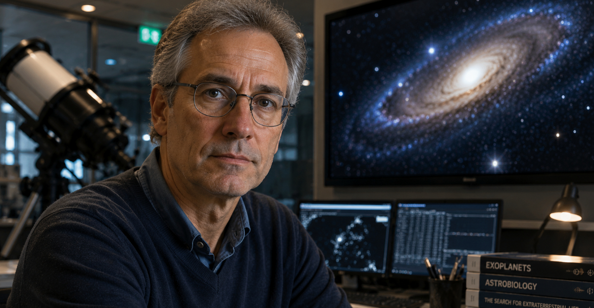 Astrophysicist in office