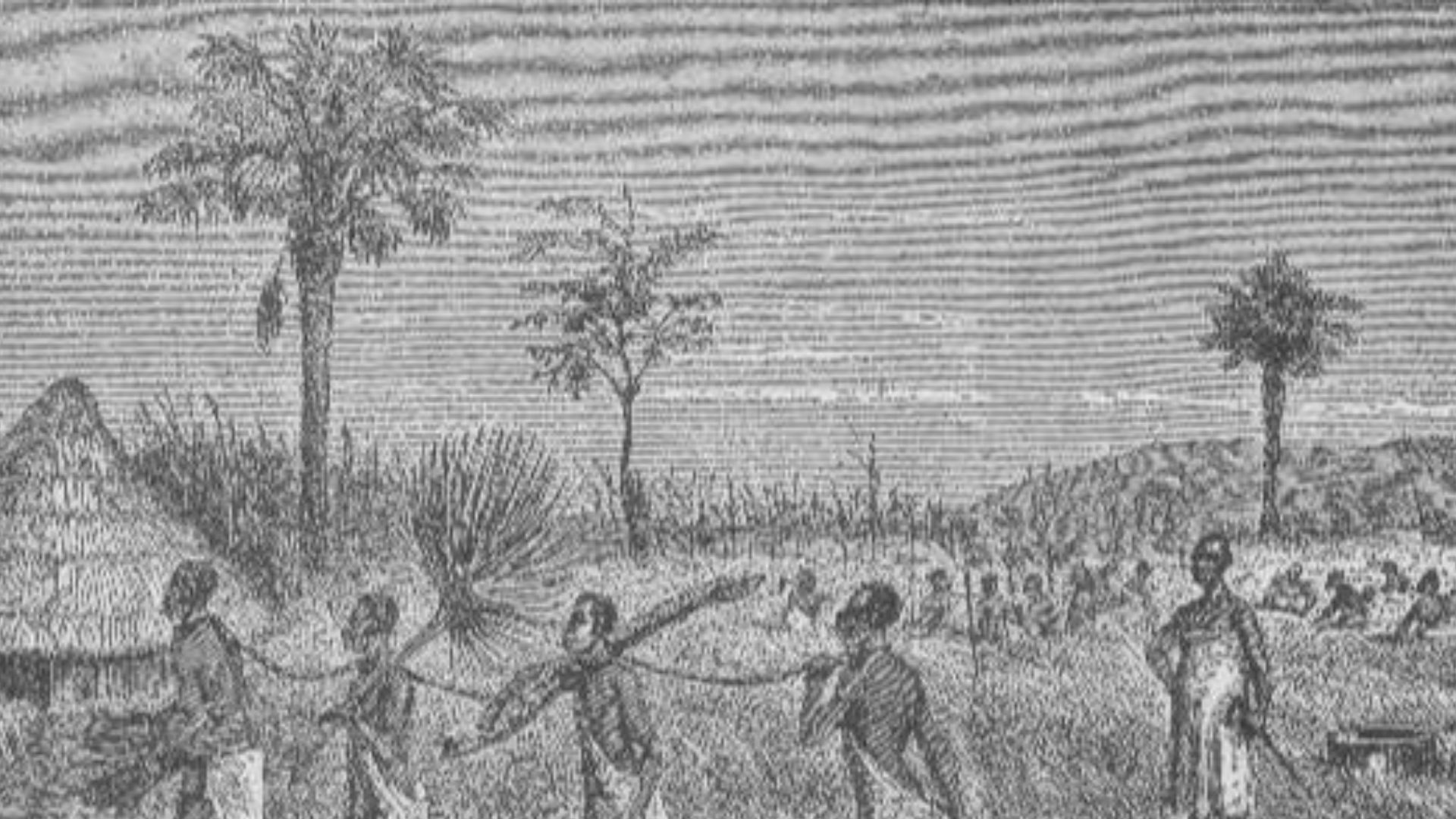 Slaves in eastern Africa.