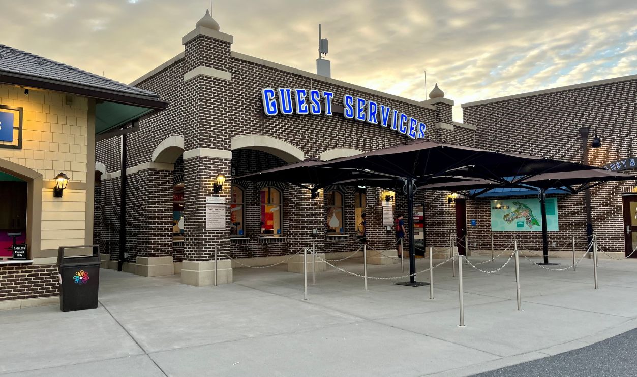 Hershey, PA, USA, 5.25.25 - Guest services at HersheyPark.