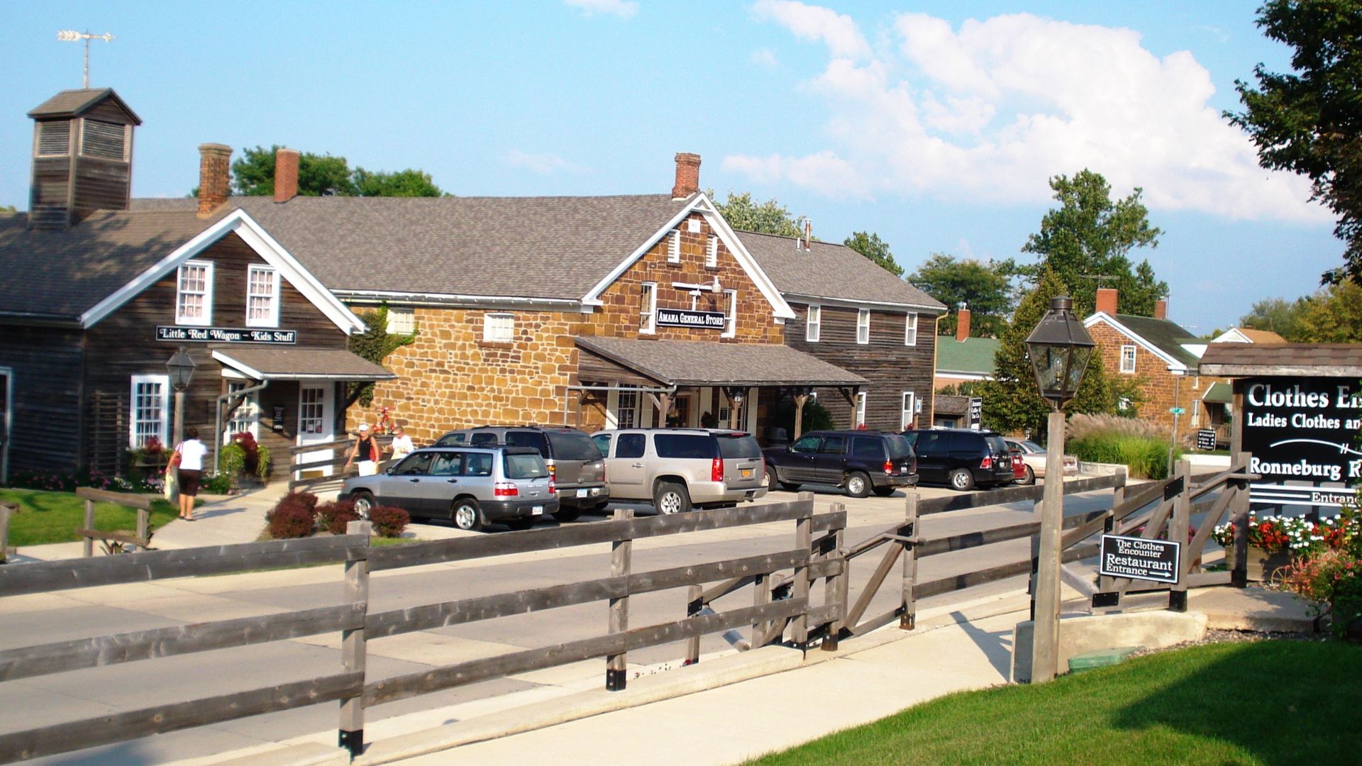 Street in the Amana Colonies, Iowa