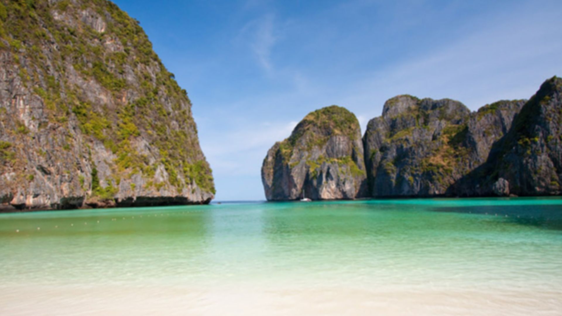 Maya Bay on Ko Phi Phi Lee Island.
