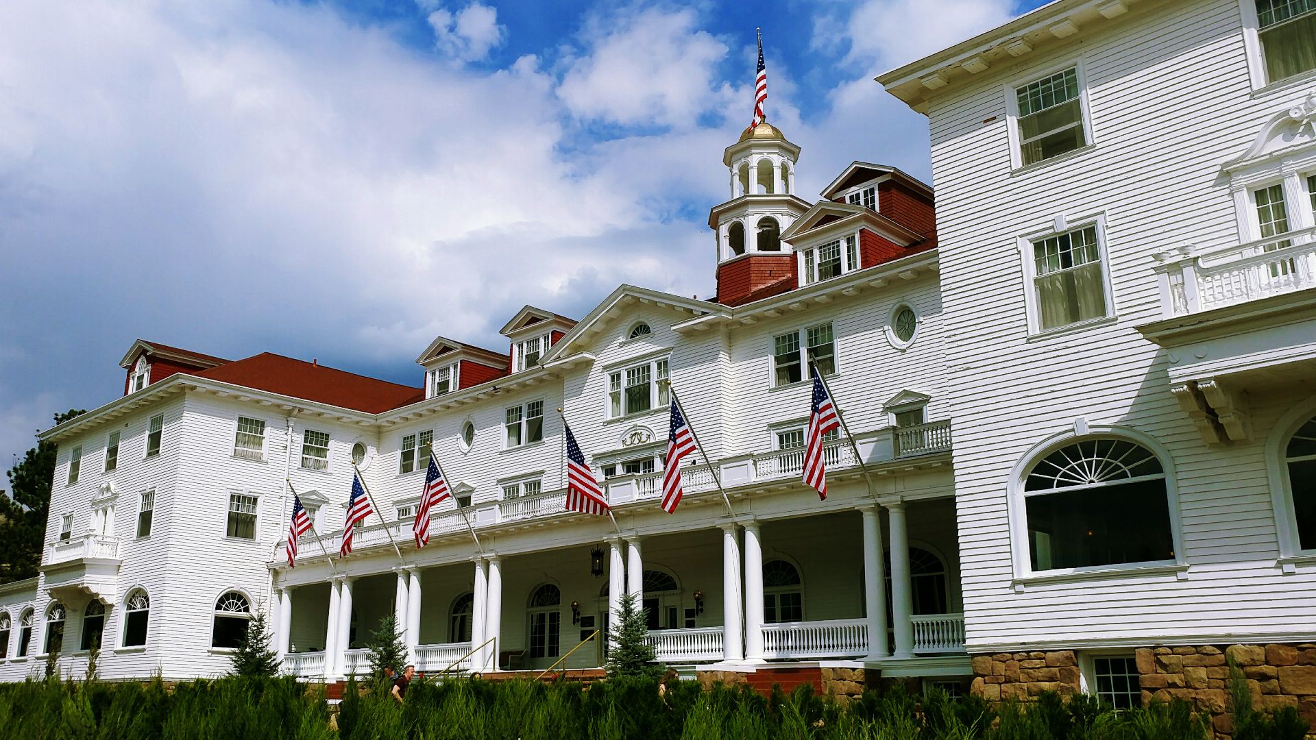 A look at the historic Stanley Hotel in Estes Park, Colorado, USA.