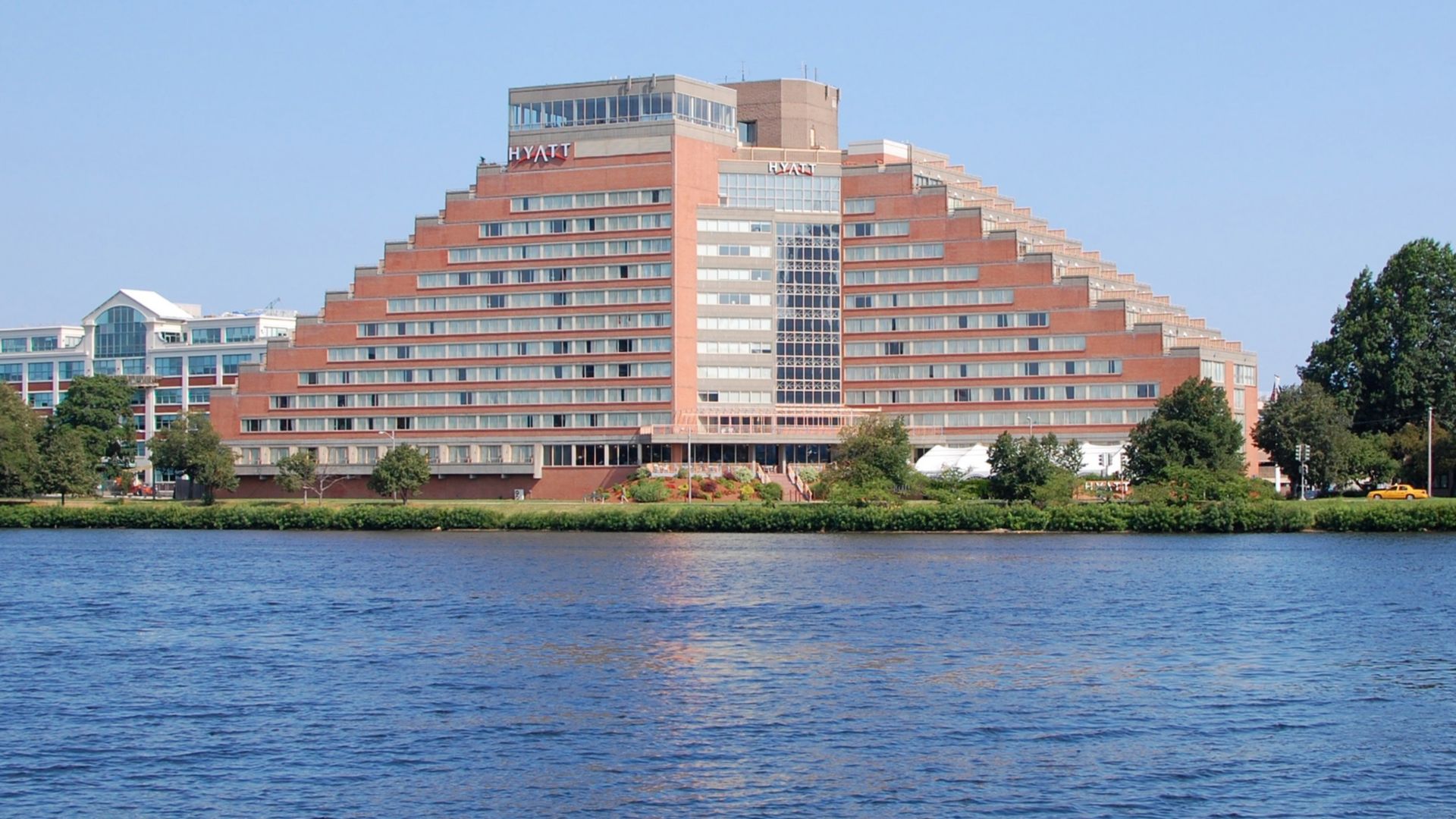 Hyatt Regency hotel on the Charles River, Cambridge, MA
