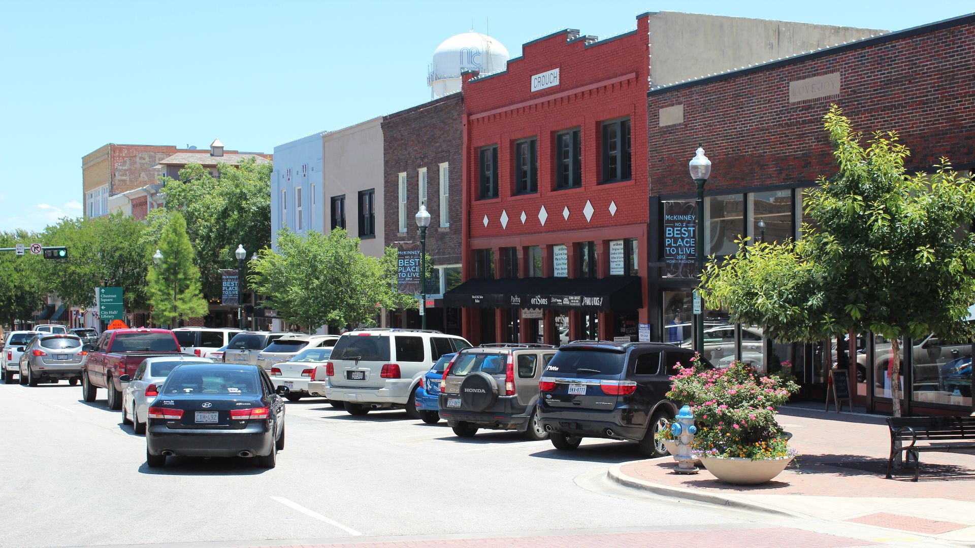 Photo of Historic Downtown Square in McKinney, Texas.