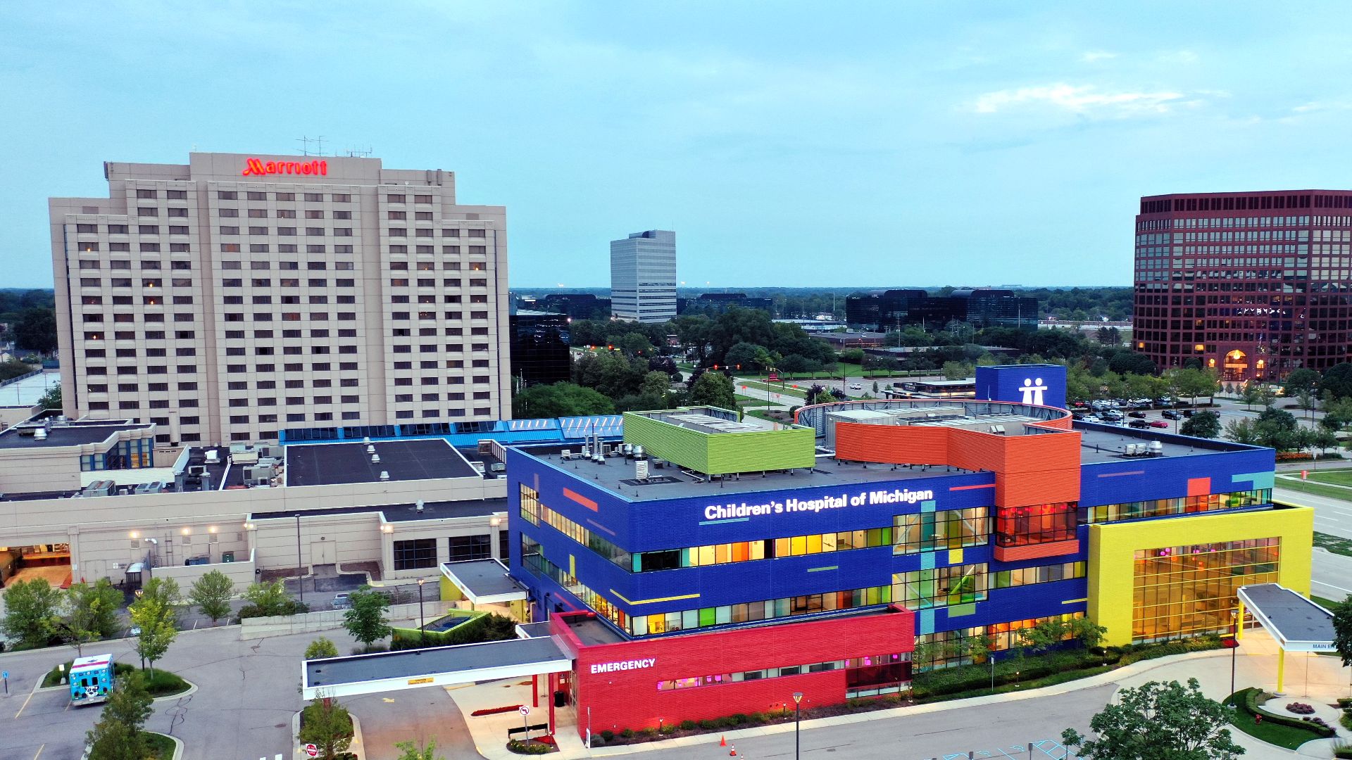 Part of the Detroit Medical Center's (DMC) group of medical facilities Children's Hospital of Michigan - Troy opened in 2016.