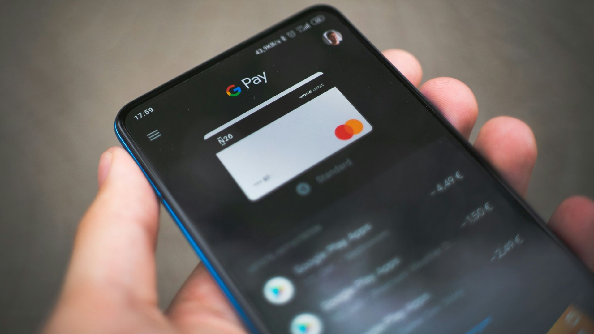 black samsung android smartphone displaying icons