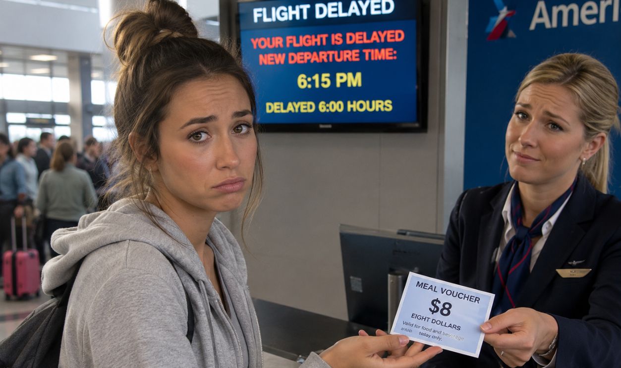 woman on airport