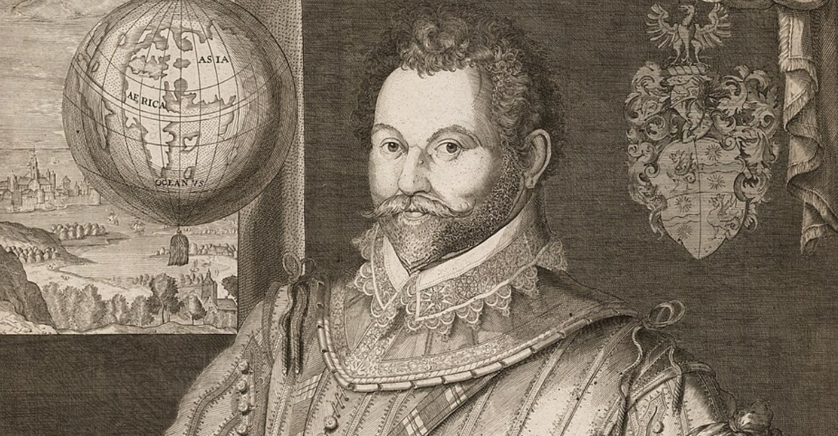Contemporary portrait of Sir Francis Drake