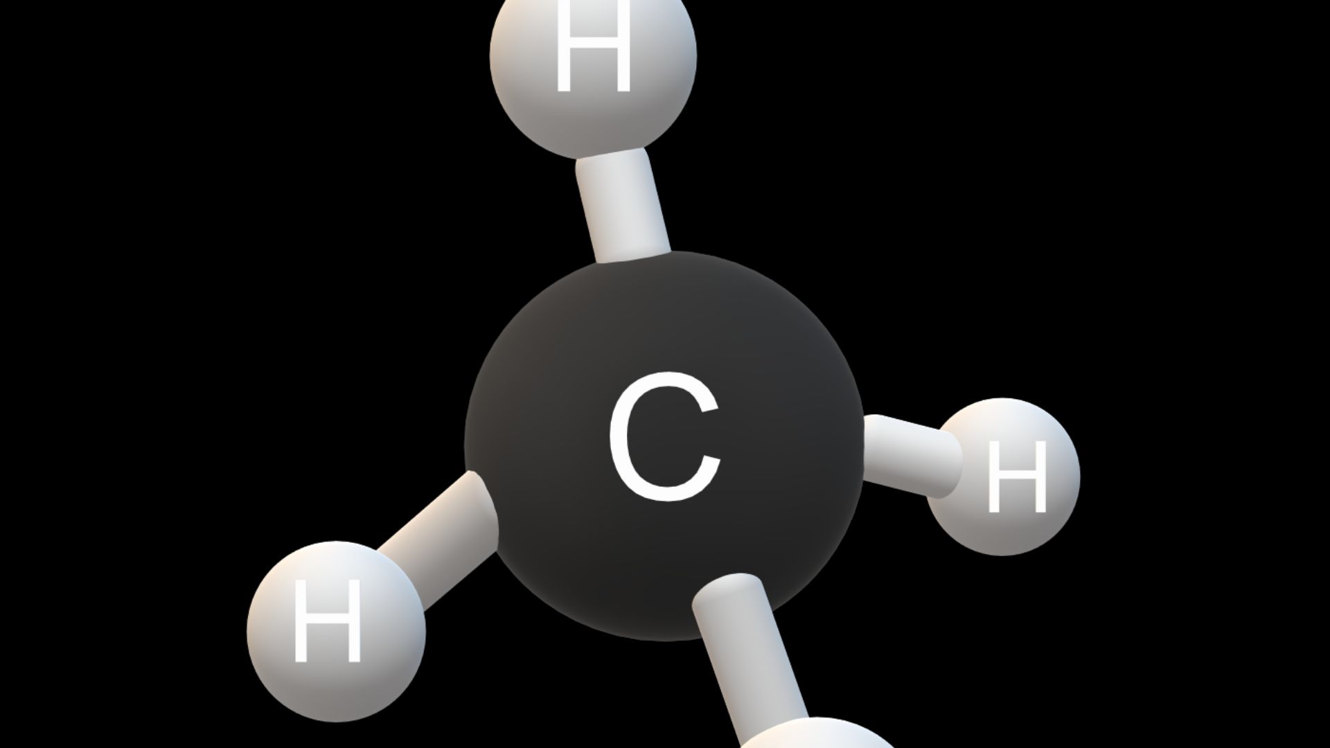 Structure of methane