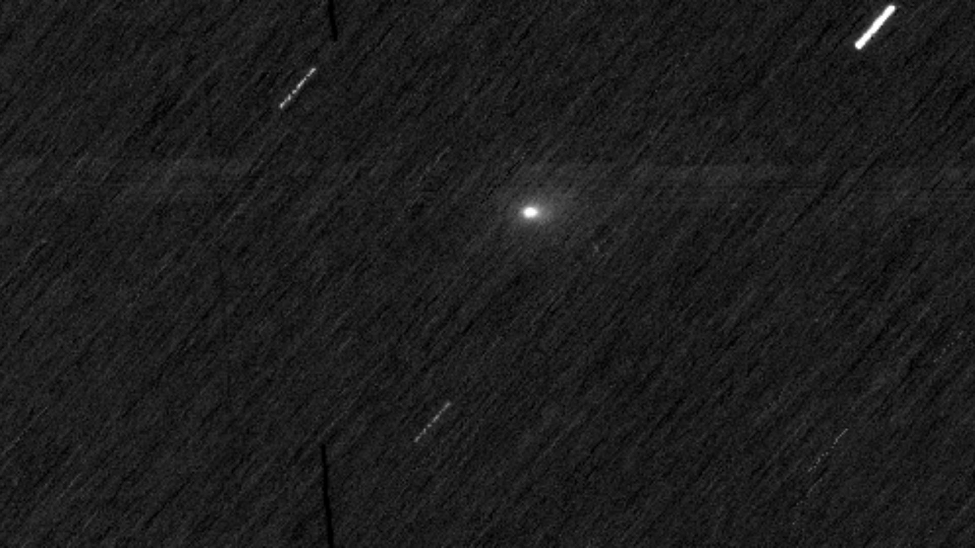 On 3 October, ESA’s ExoMars Trace Gas Orbiter (TGO) turned its eyes towards interstellar comet 3I/ATLAS as it passed close to Mars.Together with Mars Express, ExoMars TGO had the closest view of the comet of all ESA spacecraft. It looked towards the inter