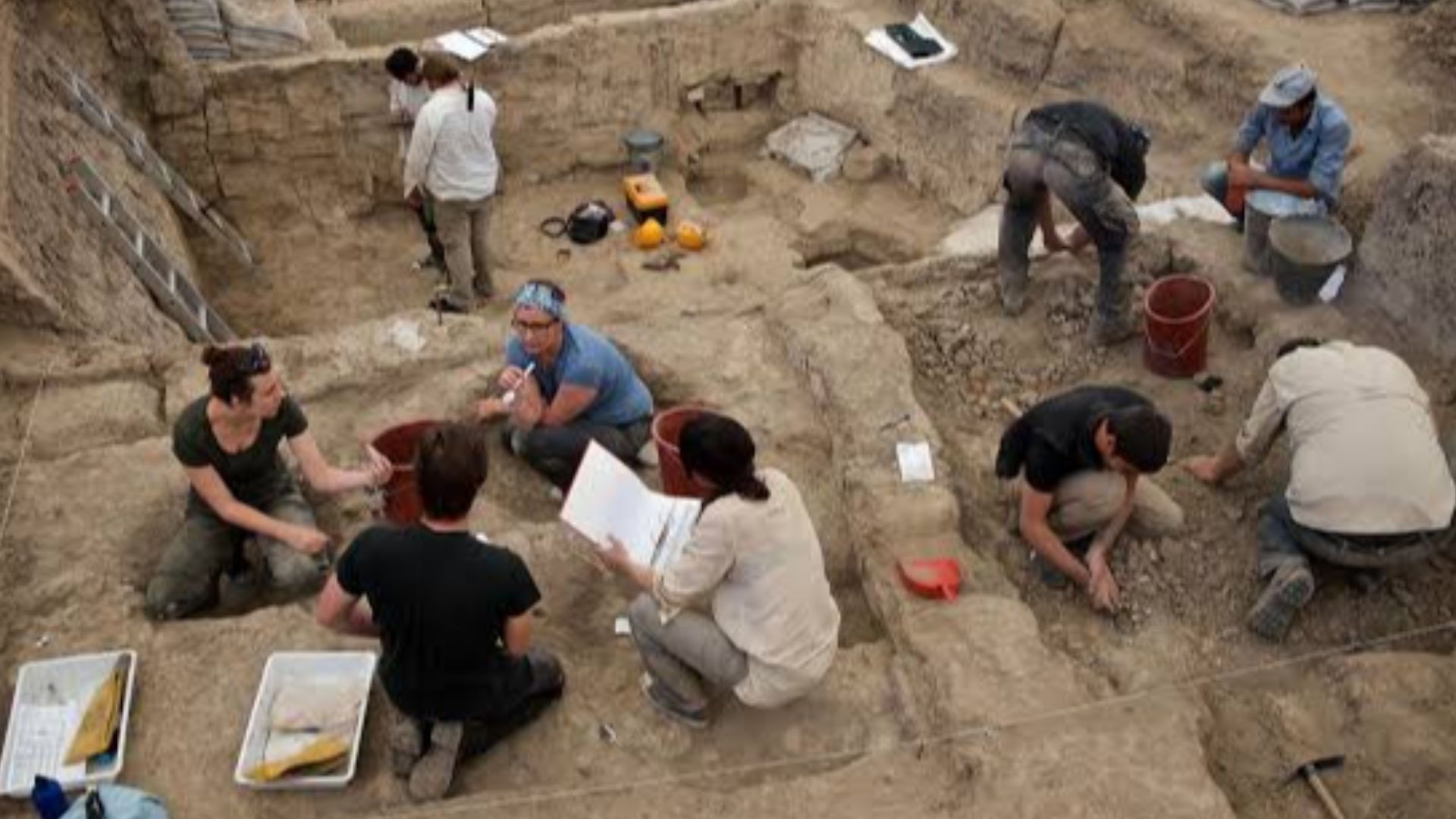 The techniques used in archaeology