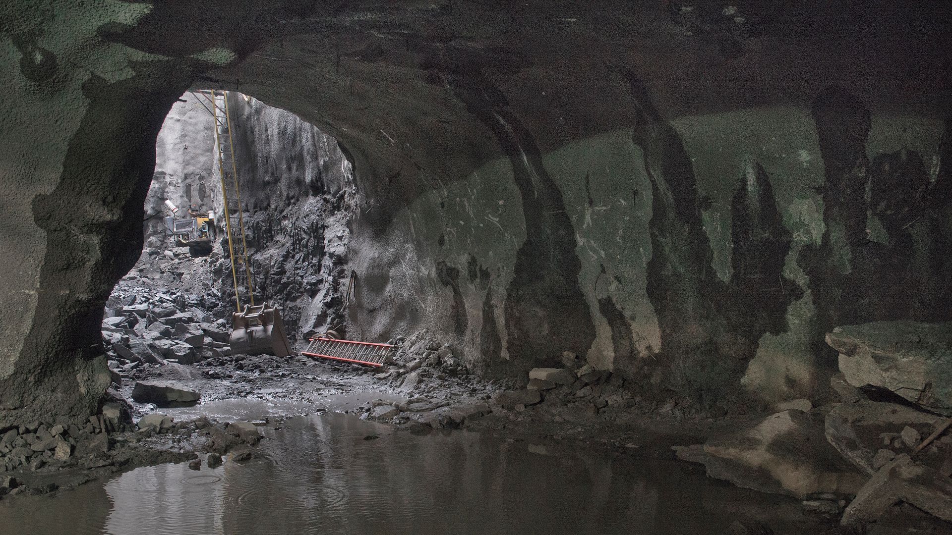 Excavation work on the cavern that will house the Second Avenue Subway's 86th Street Station continues as of February 23, 2013.

Photo: Metropolitan Transportation Authority / Patrick Cashin.