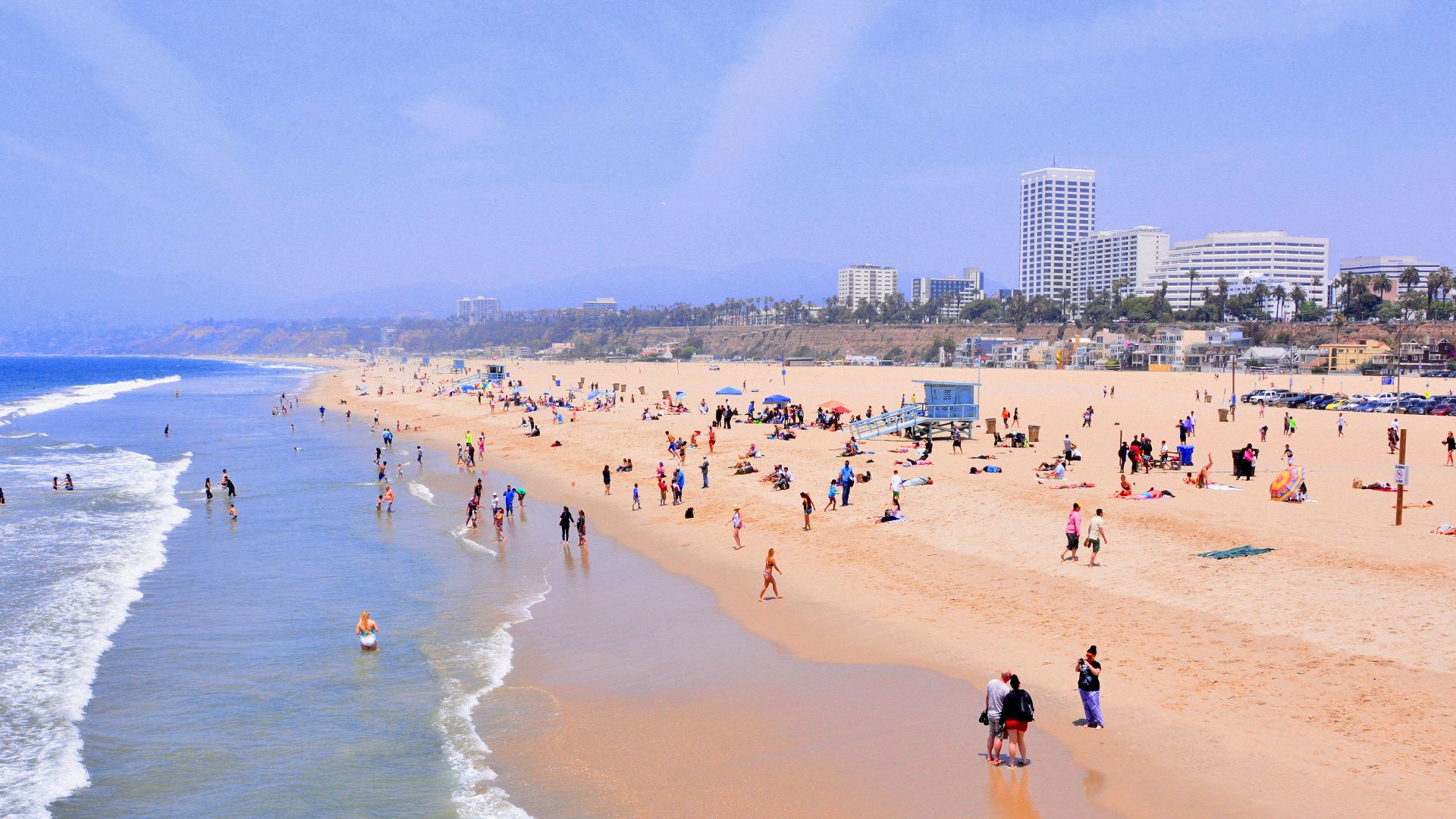 One of Los Angeles' main beaches this is a location made famous by the popular TV series