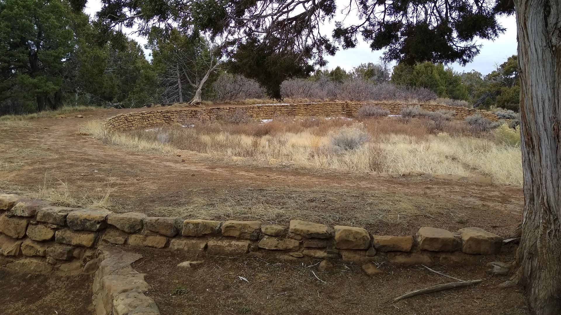 Far View Reservoir in Mesa Verde National Park.