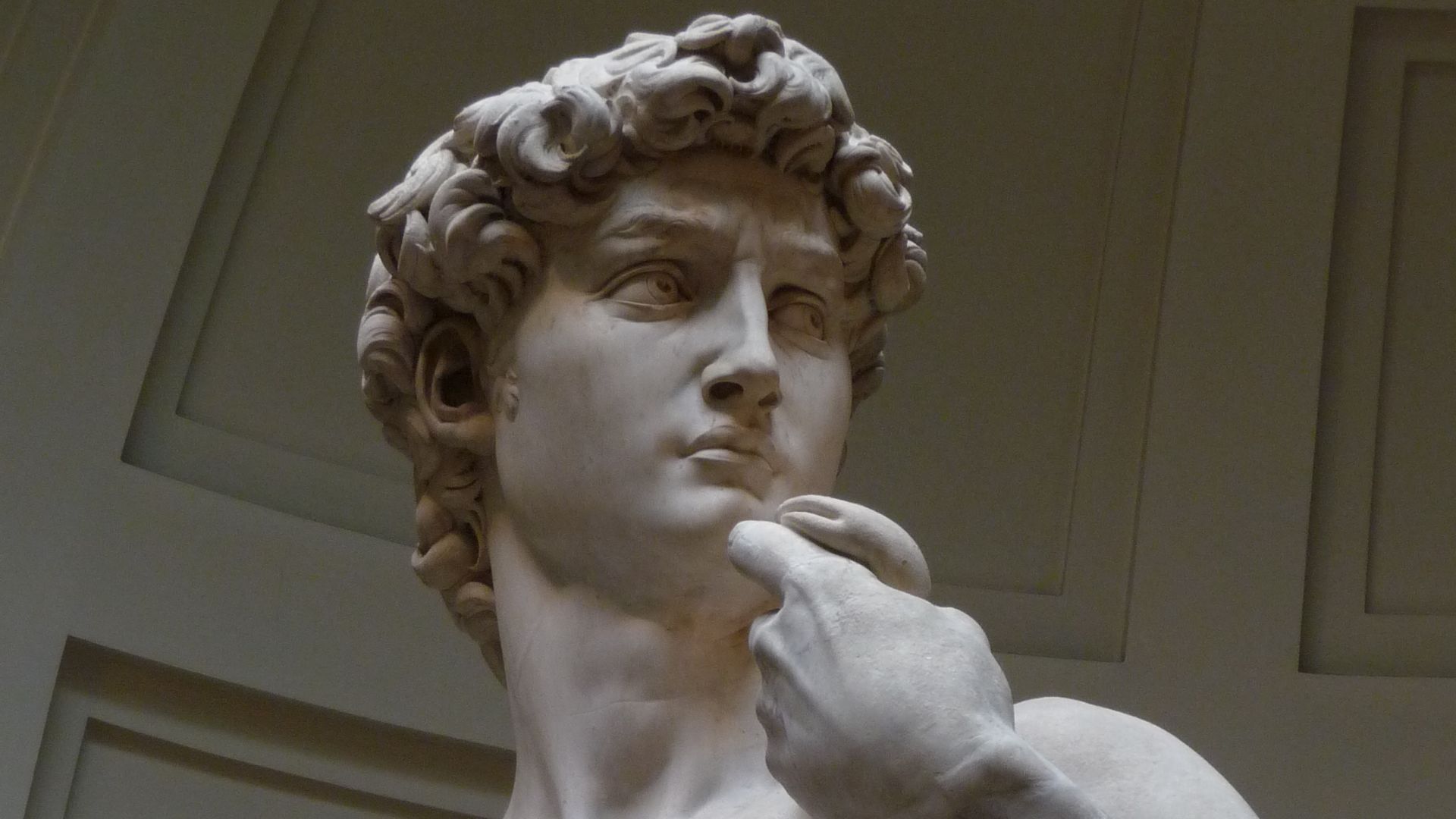 Michelangelo's David, 1501-1504, Galleria dell'Accademia (Florence)