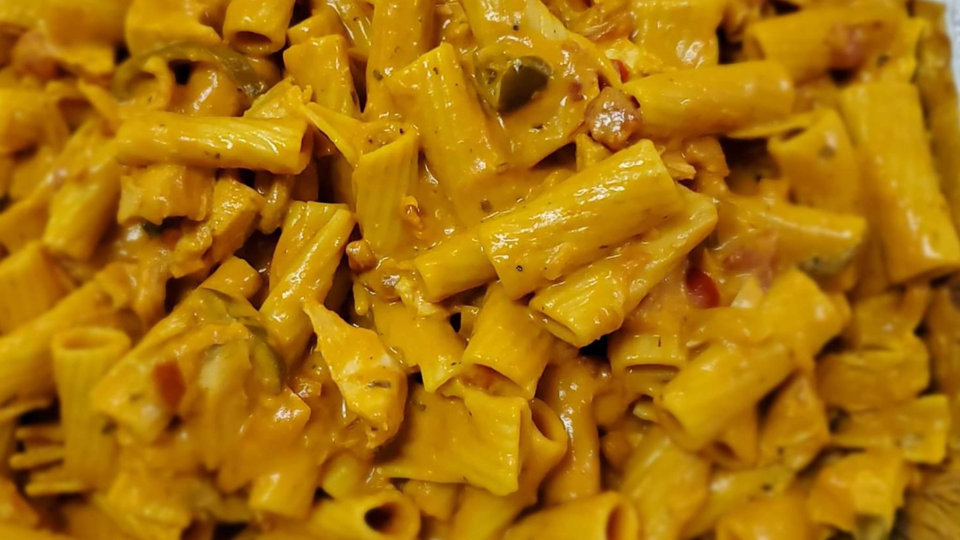 This is a picture of one of the most popular pasta dishes in Utica, New York and the surrounding geographic region.