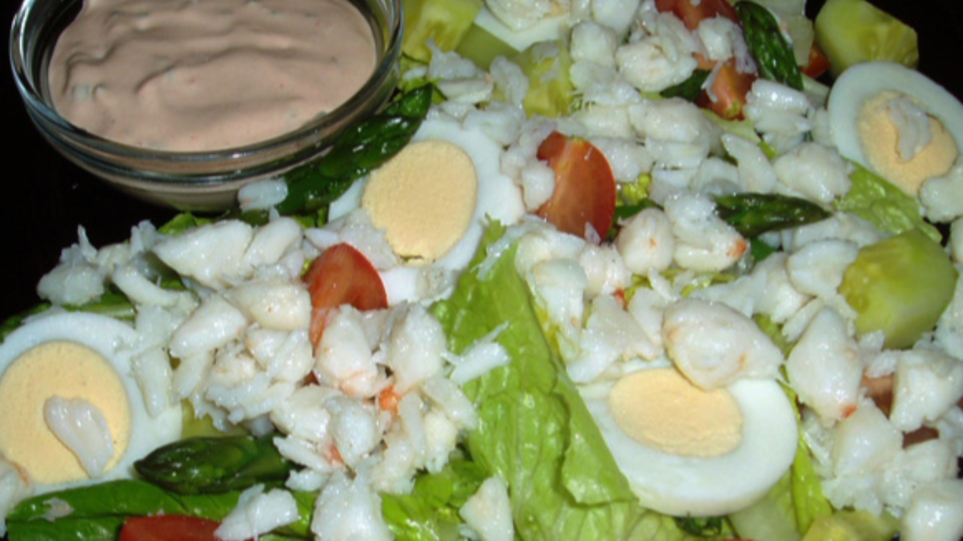 Crab Louie salad