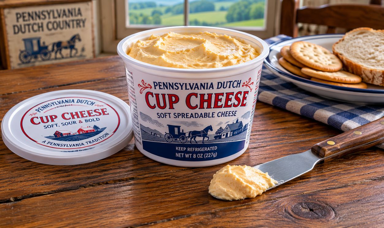 Pennsylvania Dutch cup cheese spread